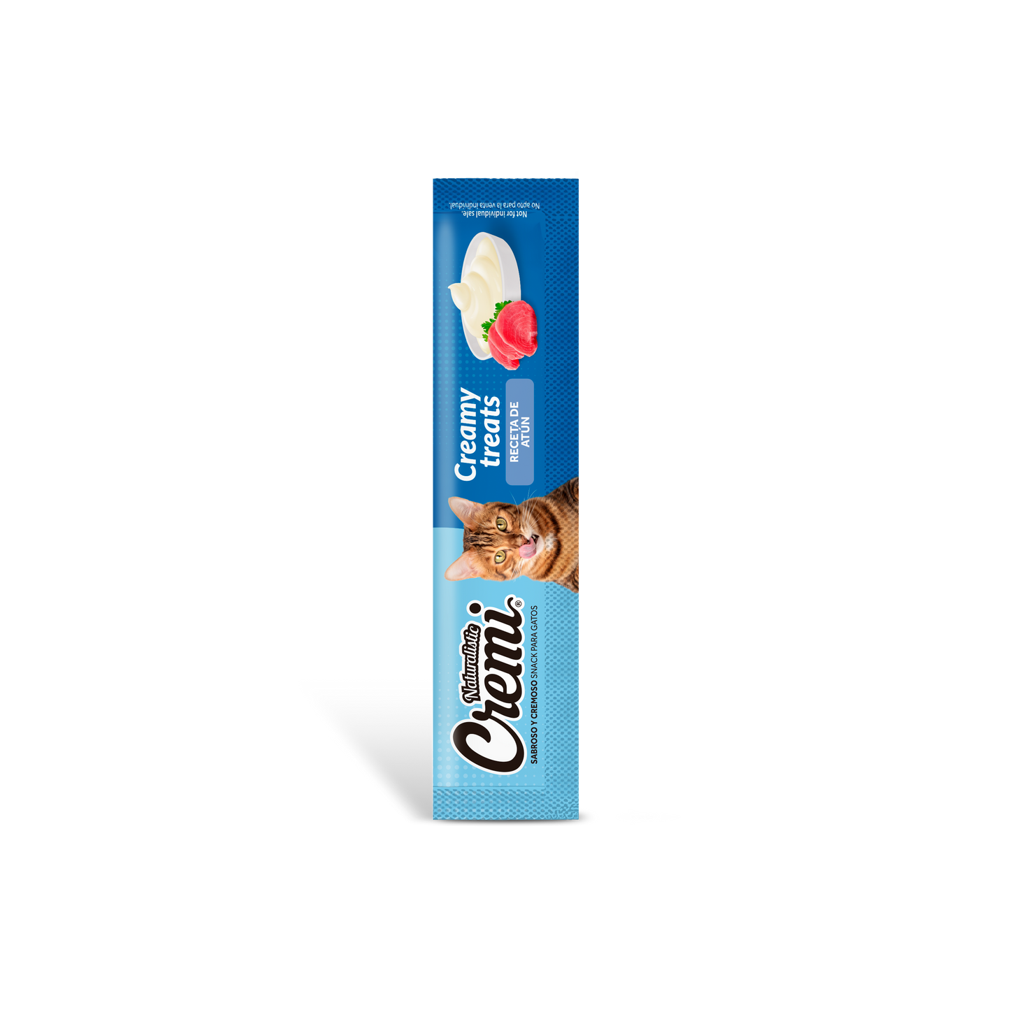 Naturalistic Cremi – Snacks Cremosos para Gatos (Atún, 5 unidades)