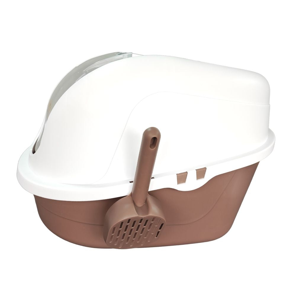 Arenero con Pala Mocca C&P – Comodidad y Limpieza para tu Gato