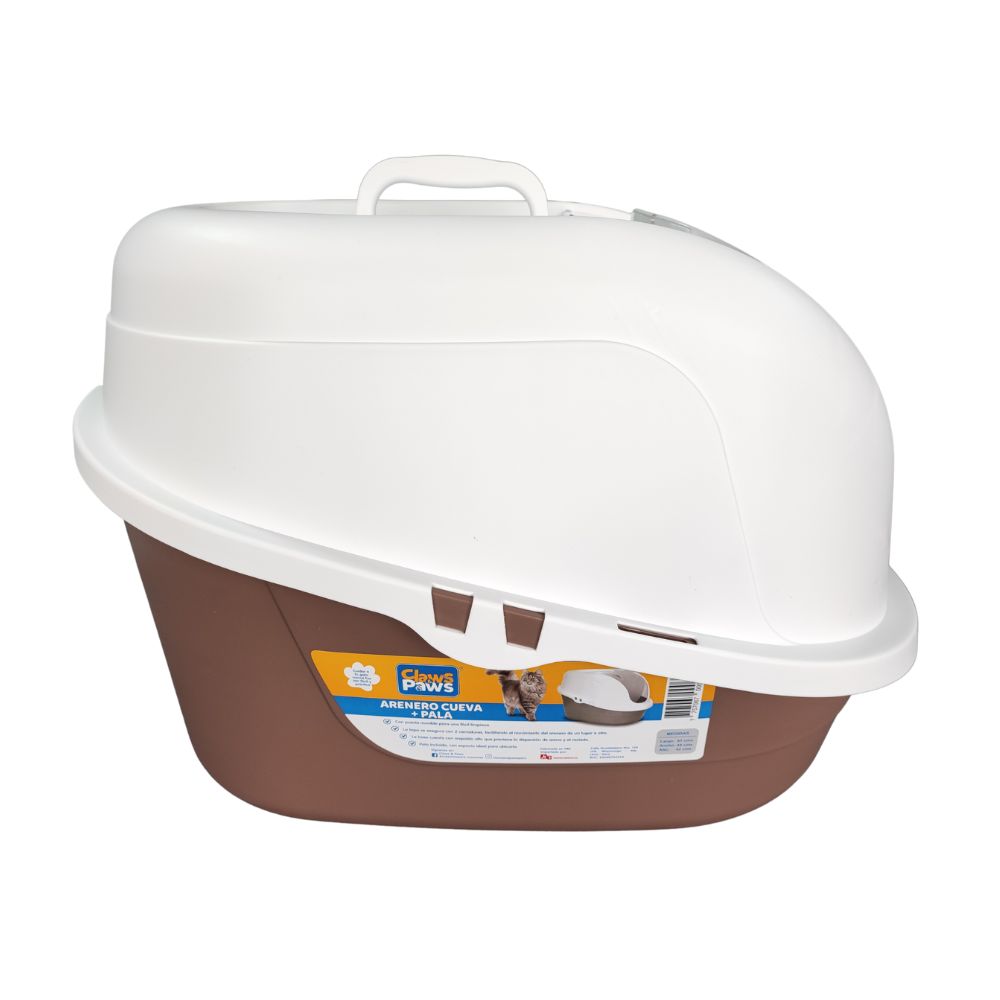 Arenero con Pala Mocca C&P – Comodidad y Limpieza para tu Gato