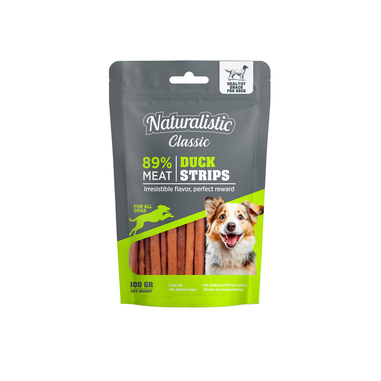 Naturalistic Classic – Duck Strips 100gr