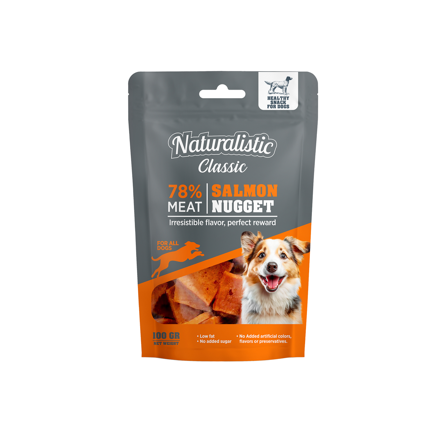 Naturalistic – Salmon Nuggets 100gr