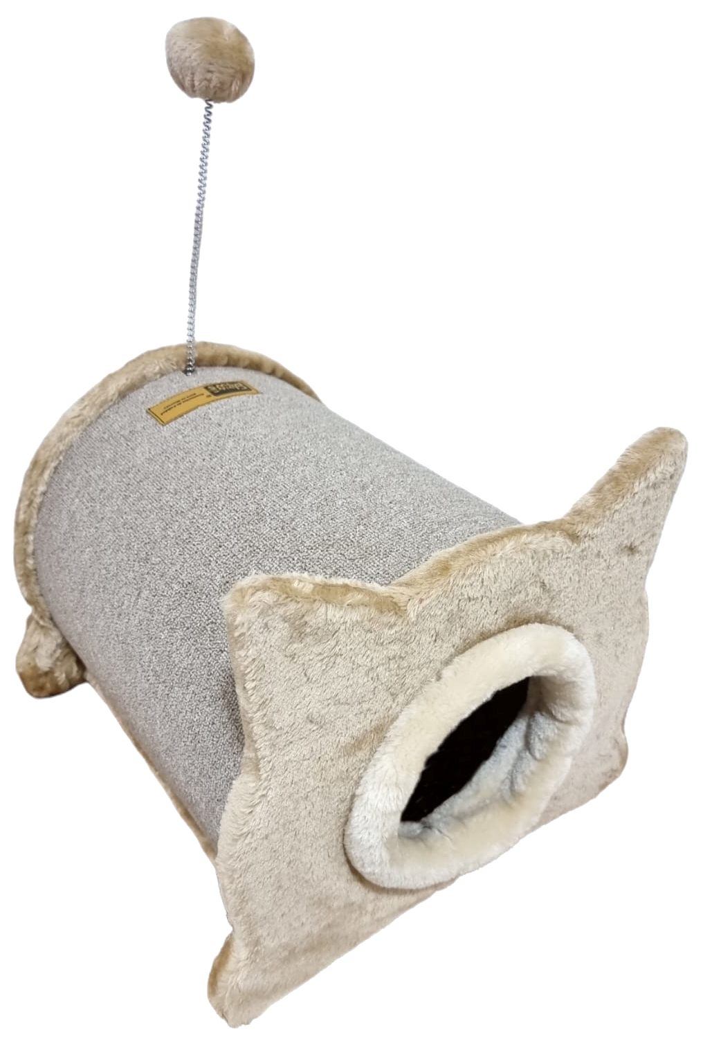 🐾 Rascador Cueva para Gato Claws and Paws– Comodidad, Juego y Rasgado en un Solo Espacio