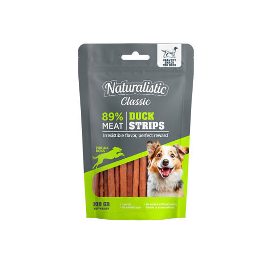 Naturalistic Classic – Duck Strips 100gr